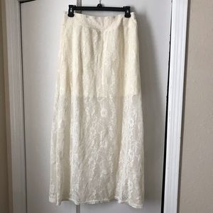 Women’s lace skirt